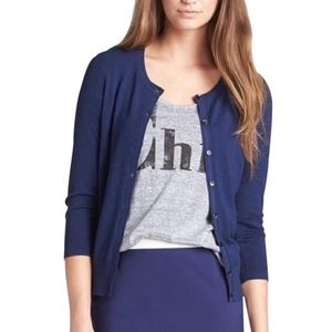 NWT Halogen Navy Cardigan